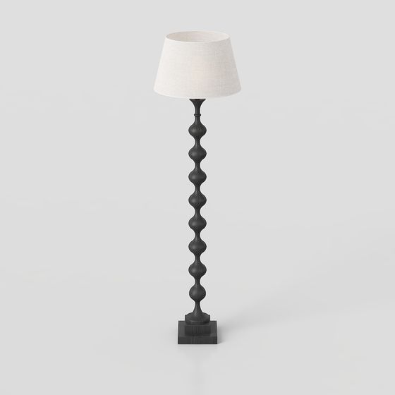 Elegant Low-Poly 3D Model Lighting Fixture