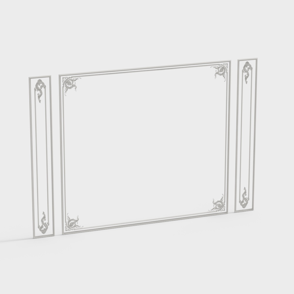 American wall carving