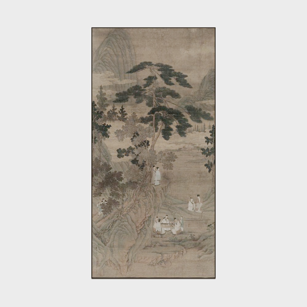 Ancient Charm Forest 3D Model – Low-Poly Nature Scene