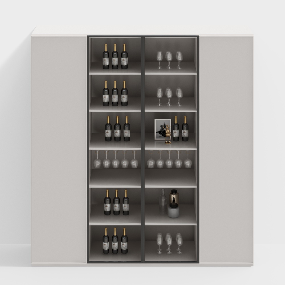 Современный винный шкаф