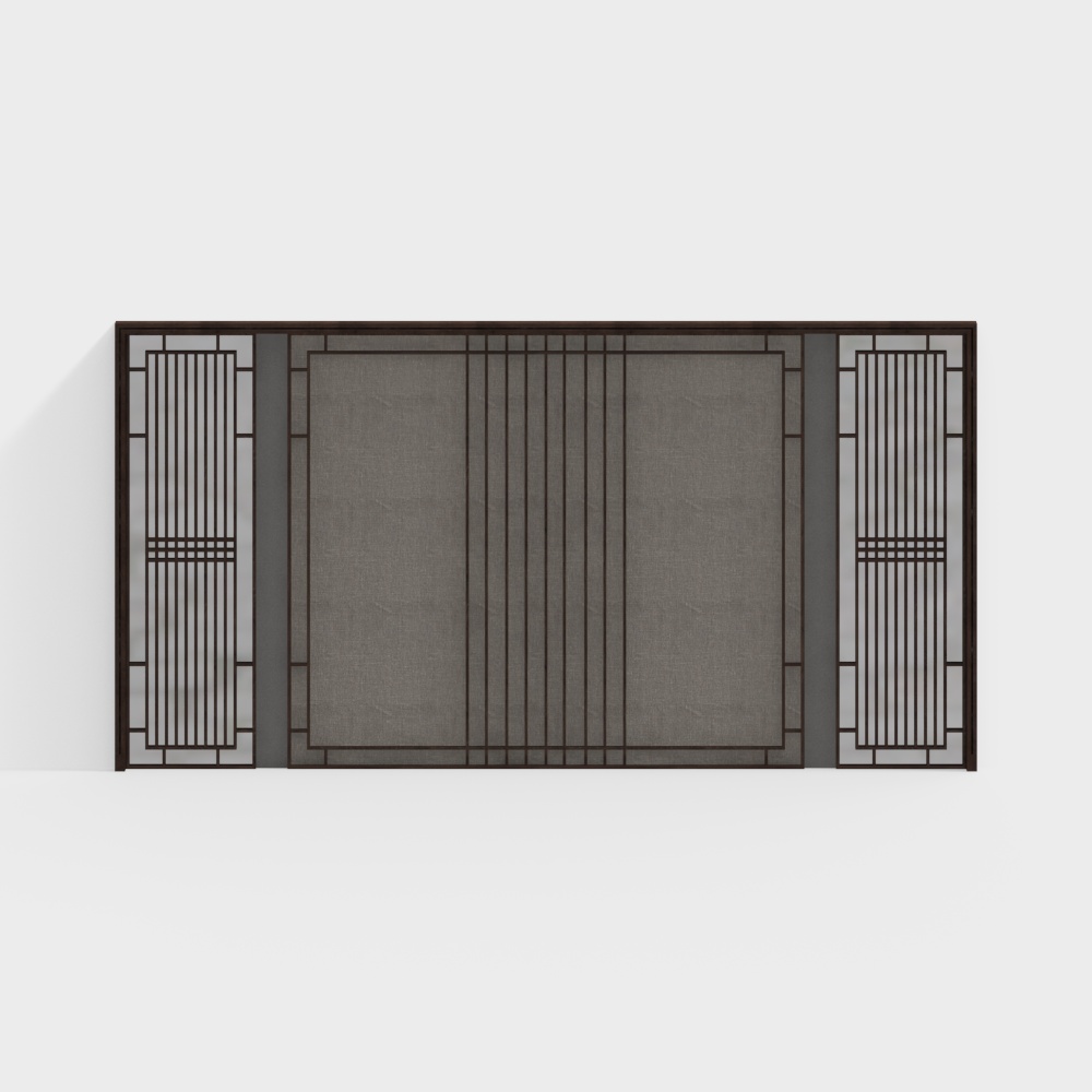 New Chinese background wall