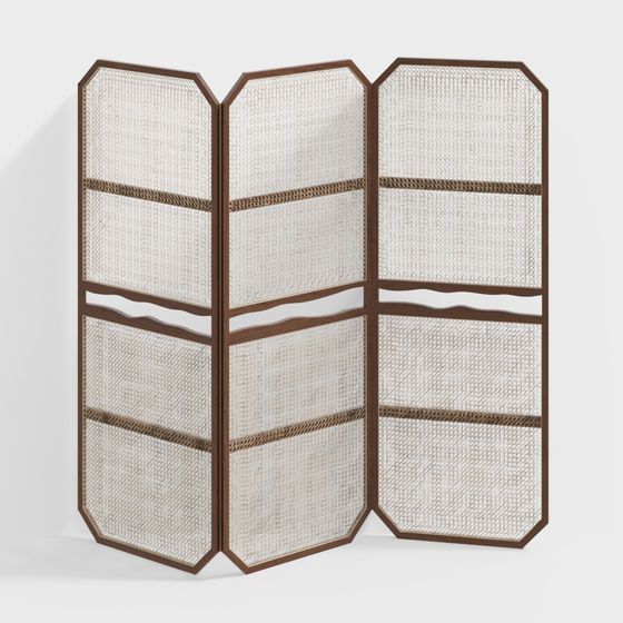 Elegant Low-Poly Screen 3D model