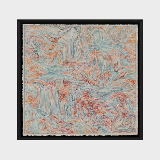 Vibrant Flowing Waterfall 3D model for Creative Projects