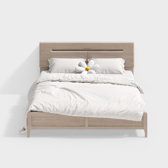 Giường đôi hiện đại