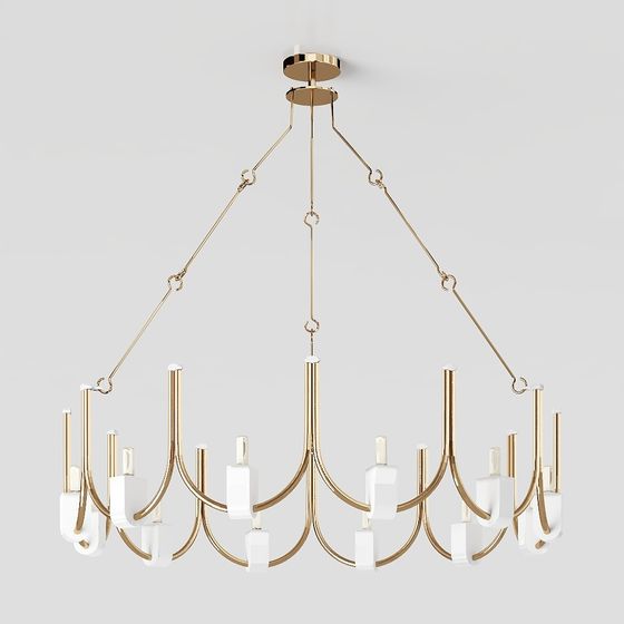 Chandelier Elegance 3D model