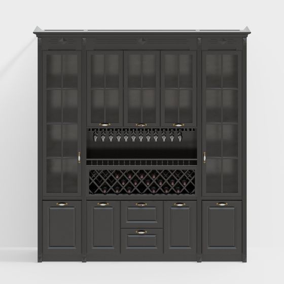 Amerikanischer Weinschrank