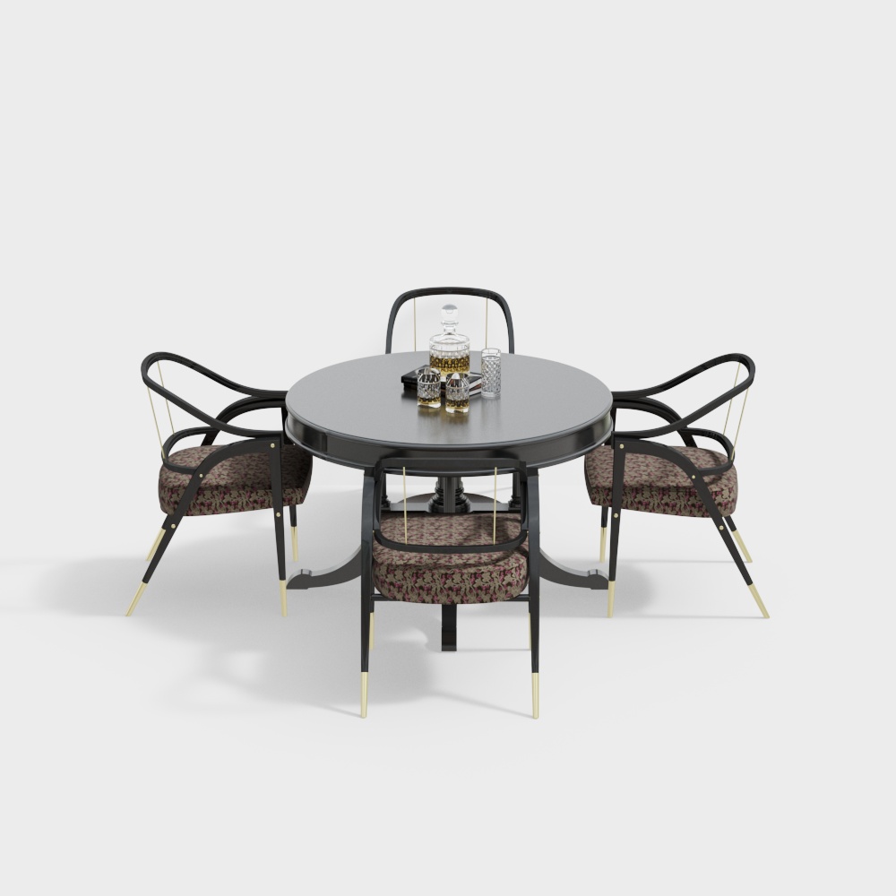 New Chinese dining table set