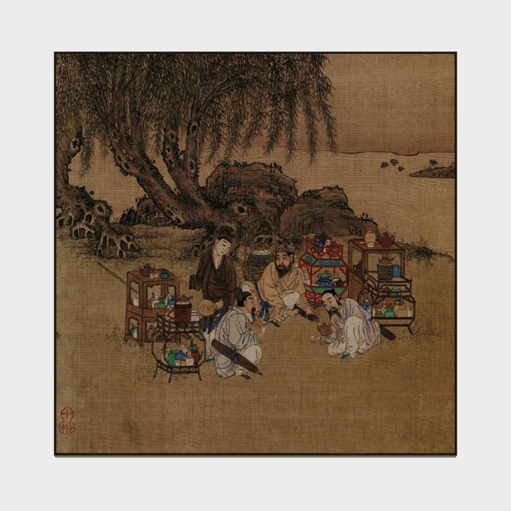 Chinese character decorative painting