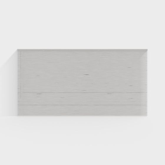 Wooden Louvered Window 3D model for Modern Design