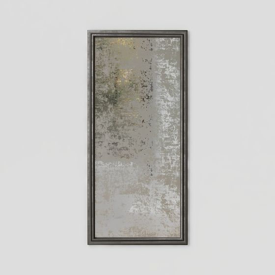 Espejo de ajuste estilo Wabi-sabi