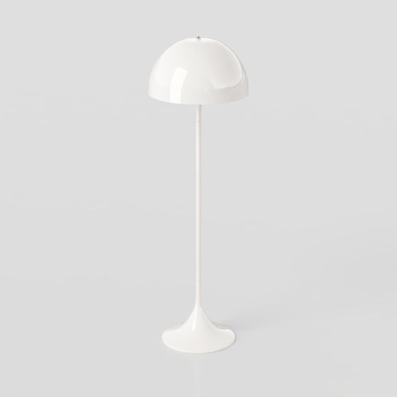 Elegant Floor Lamp 3D model