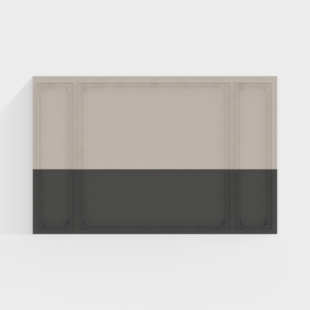 Modern background wall