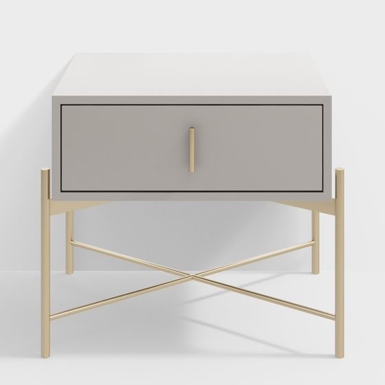 Urban Corner Nightstand 3D model