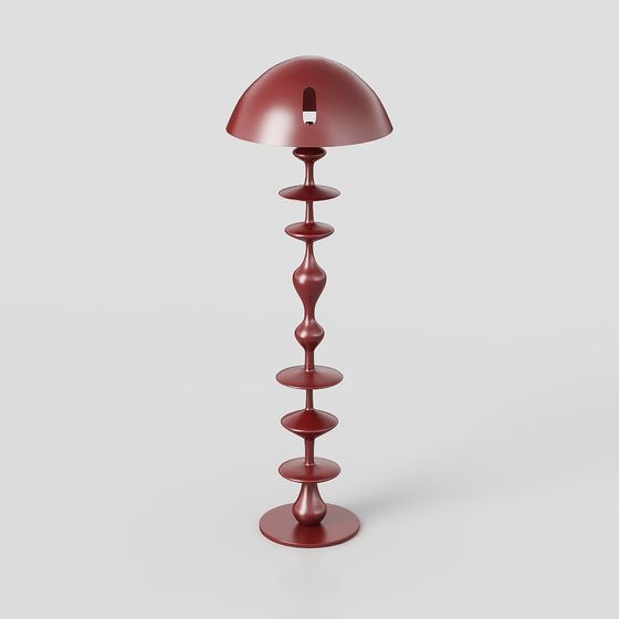 Flowing Lamp 3D Model Design