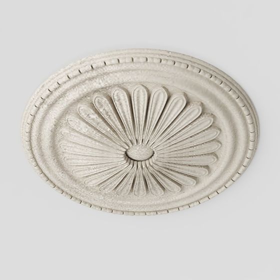 Refined Fan-shaped Window 3D model for Engaging Spaces