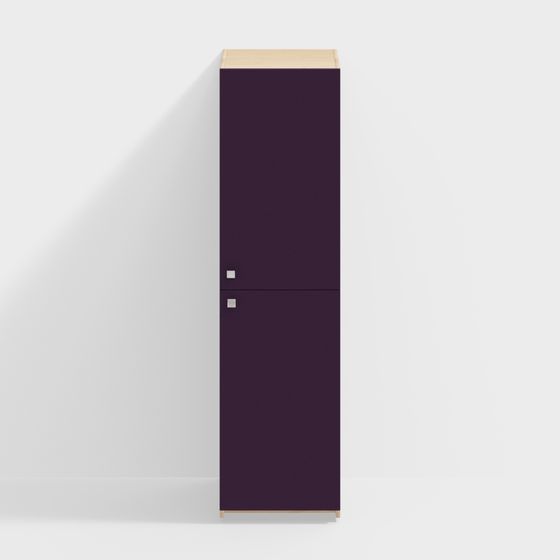 Einfacher Holzschrank