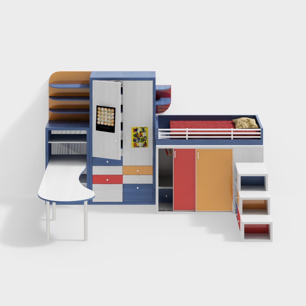 letto multifunzionale per bambini