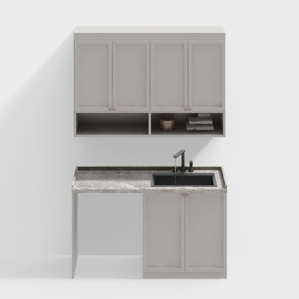 Armario de Lavandería Francés