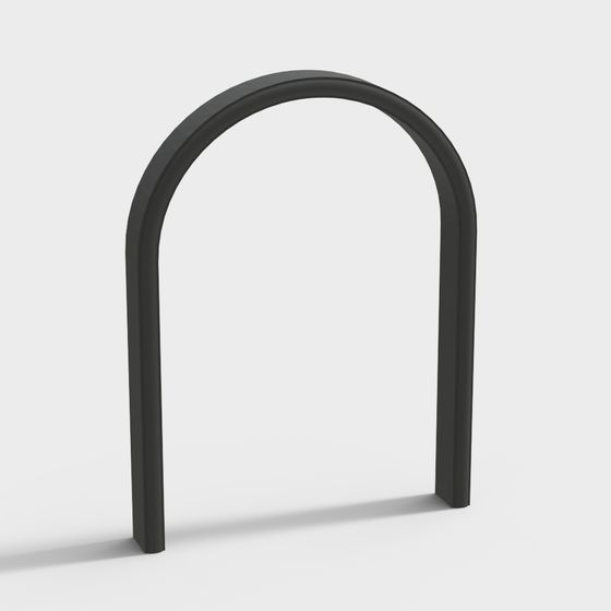 Stylish Arch Frame 3D model for Creative Spaces
