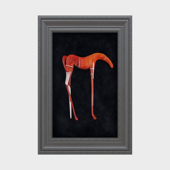 Abstract Runner 3D model for Creative Projects