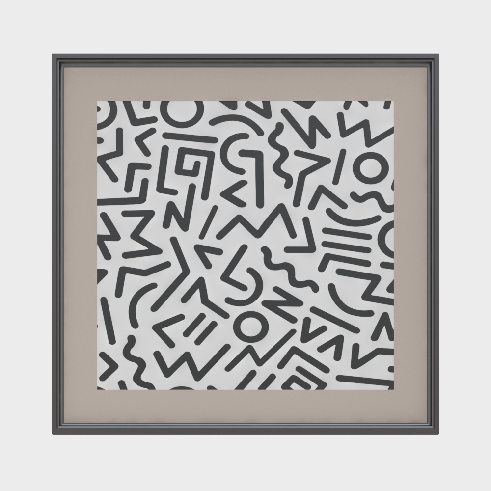 Tranh trang trí trừu tượng cổ điển