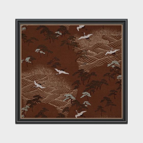 Crane Dance on Waves 3D model for Creative Arts