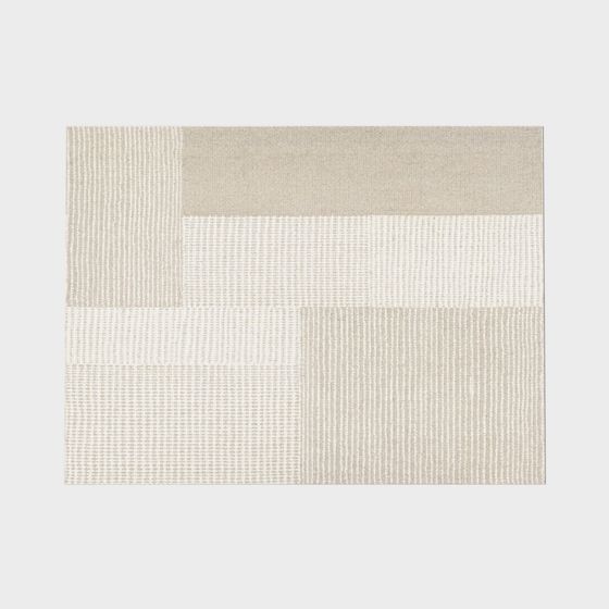 Abstract Patchwork Rug 3D model