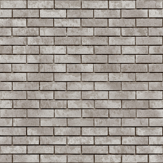 Exterior Brick 3D Model -061 in Gray