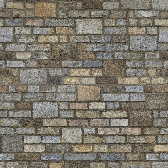 Golden Exterior Brick 3D Model