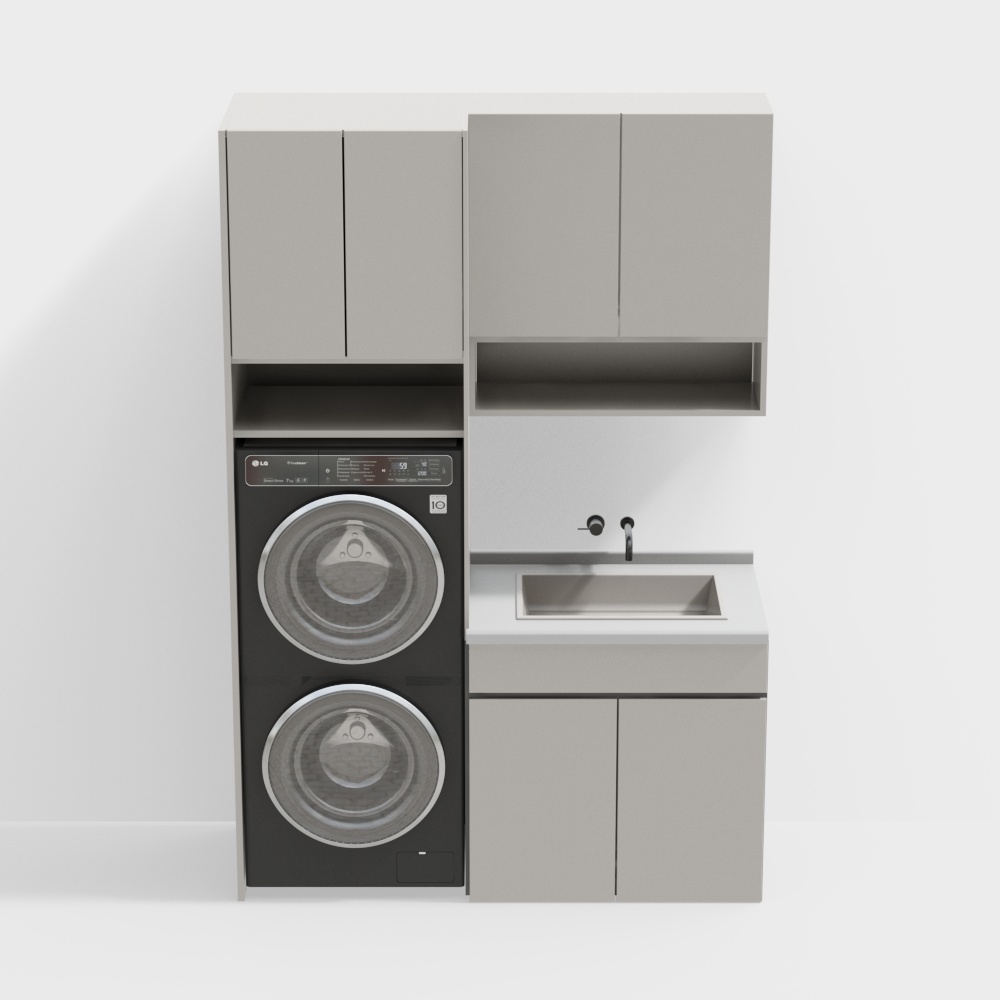 Modern balcony cabinet