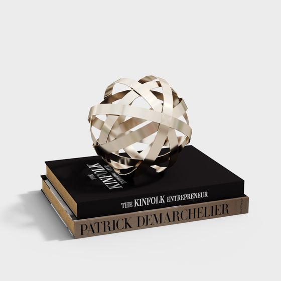 Unique Low Polygon 3D Model with High Detail