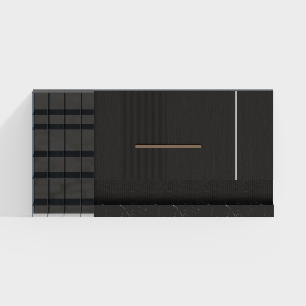 Light luxury background wall