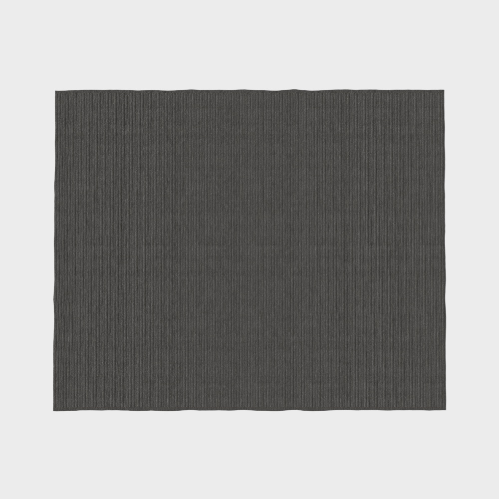 Rustic Ribbed Rug 3D model