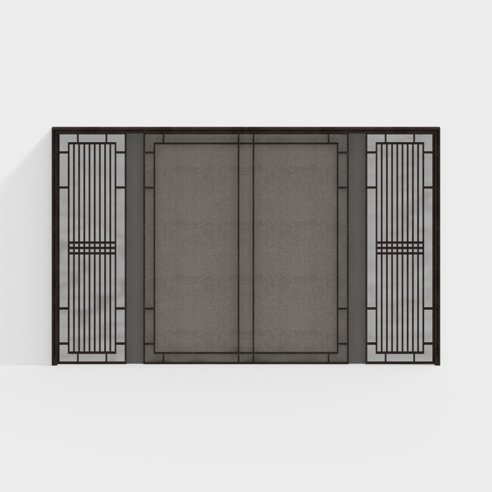 New Chinese background wall