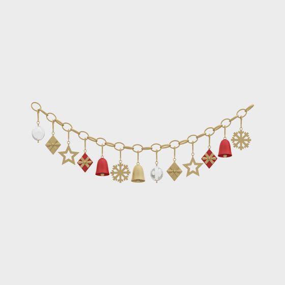 Enchanting Christmas Ornament 3D model