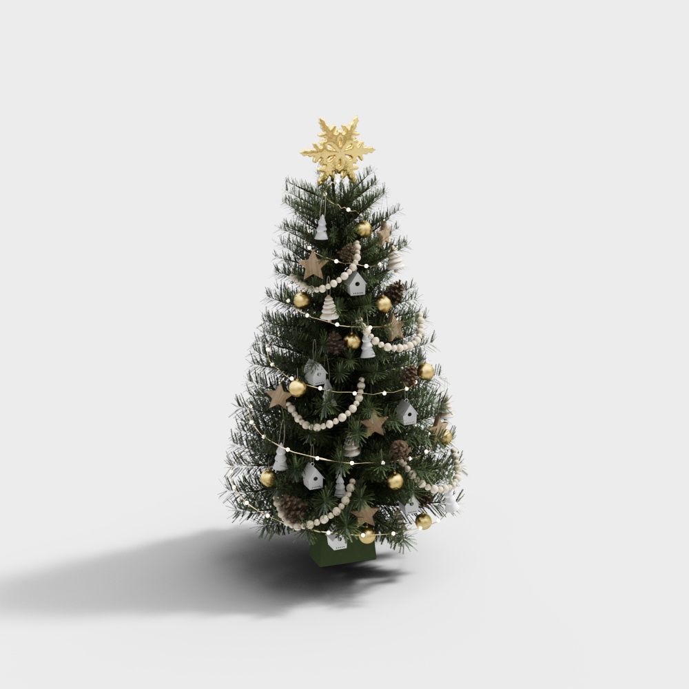 Modern Christmas tree