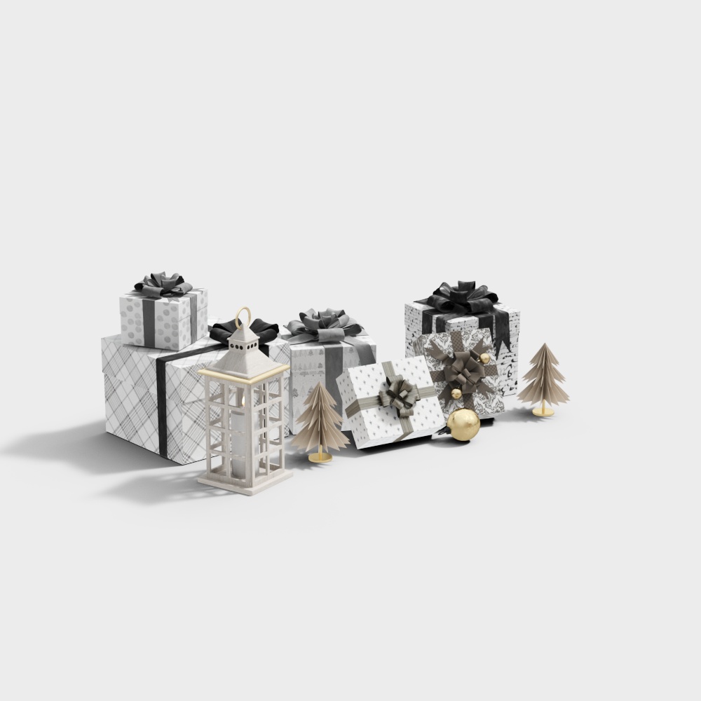 Modern Christmas gift combinations