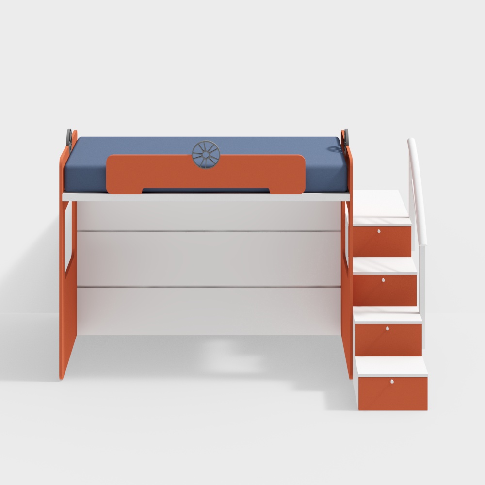 Lit modulaire multifonctionnel pour enfants