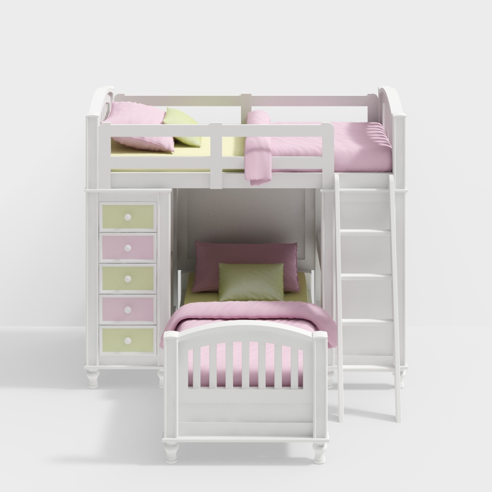 letto modulare multifunzionale per bambini