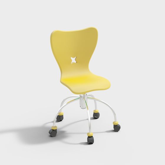 Vibrant Office Chair 3D model
