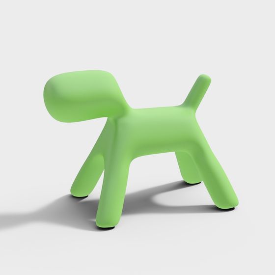 Puppy Chair 3D model for Creative Spaces