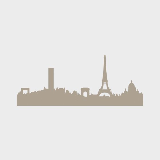 Paris Skyline 3D model