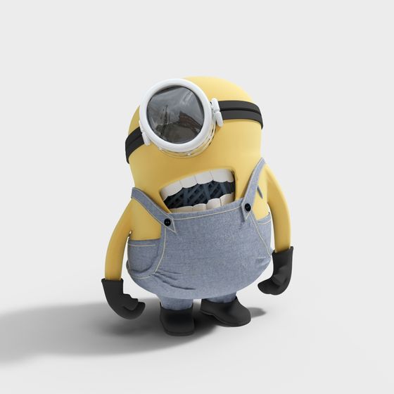 Adorable Minion 3D model for Creative Projects