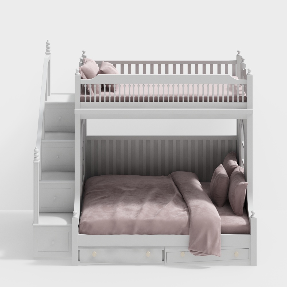 Cama modular multifuncional para niños