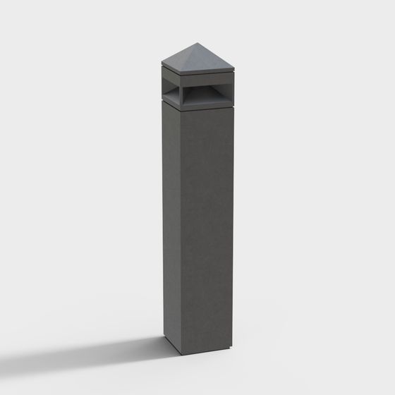 Modern Urban Street Lamp 3D model for Various Projects