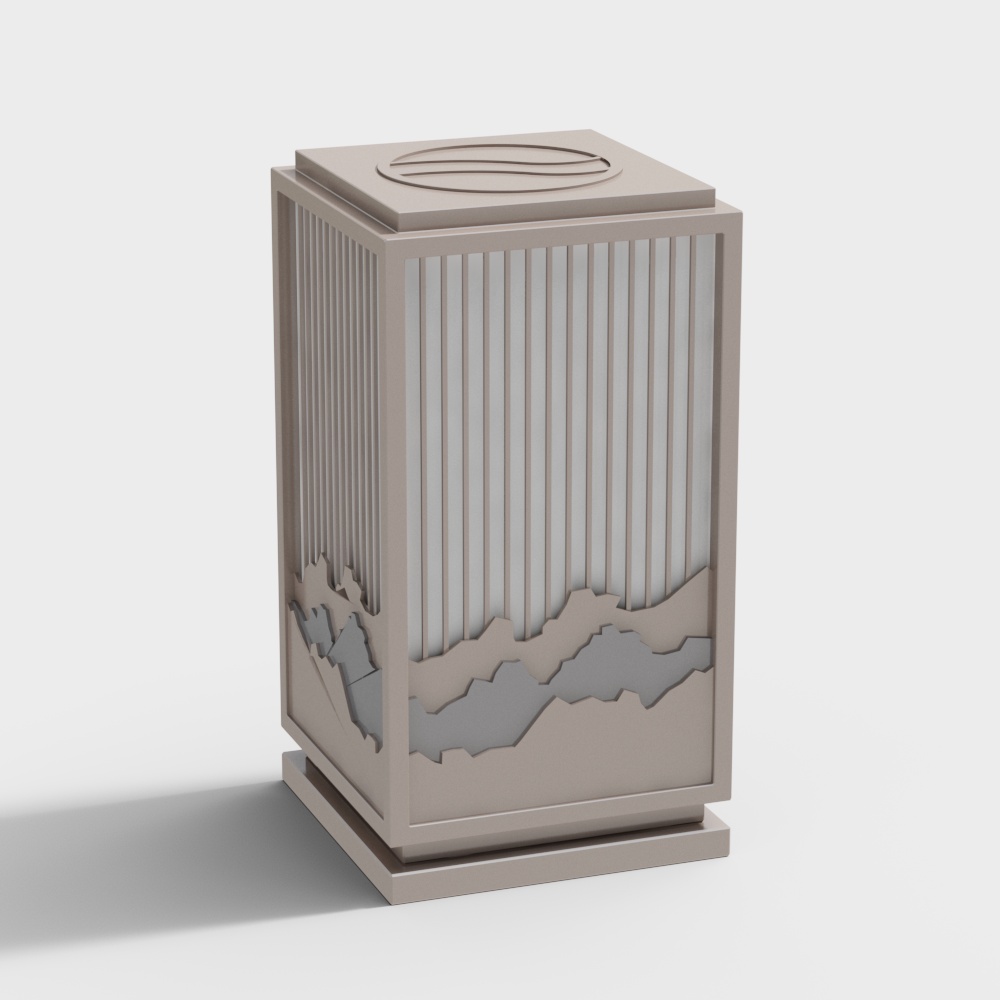 New Chinese style garden light -1