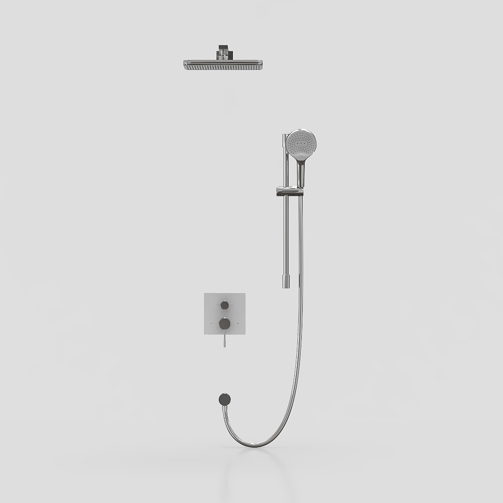 หัวฝักบัวชุดมืด Ryt R&T รุ่น T3022-C