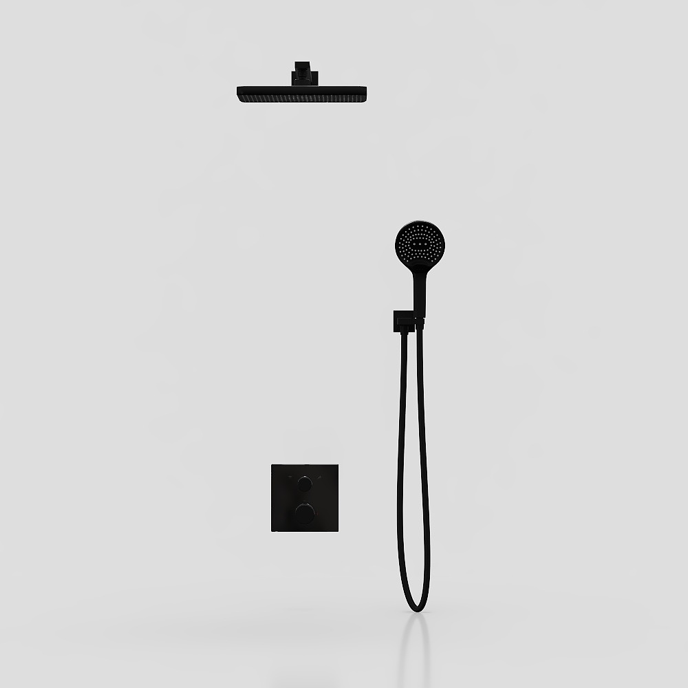 Ryt R&T Ensemble sombre Tête de douche T3024-H