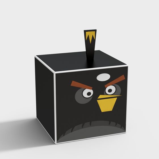 Angry Bird 3D model for Fun Projects