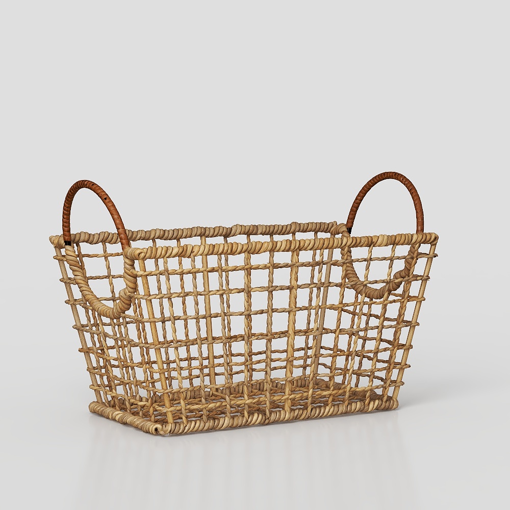 Hollow storage basket